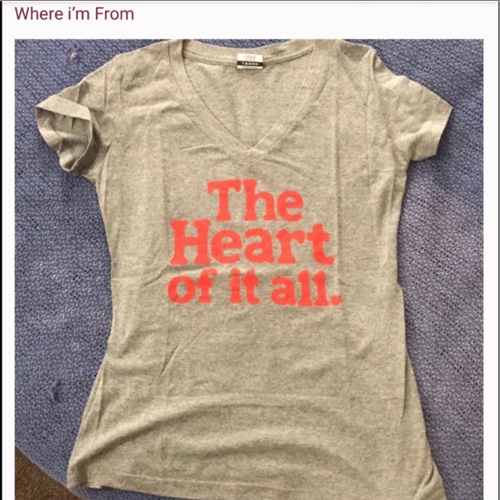 Where I’m From Ohio v neck tee